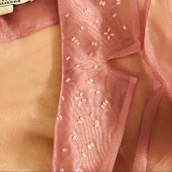 J.R.Nites By Caliendo blouse 👚 Rhinestone Buttons - Picture 7 of 7